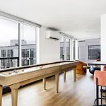 Blueground Central Dist Gym Yoga Studio Roof Sea-730